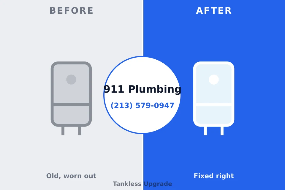 Before and after: plumbing repair Crystal City, MO